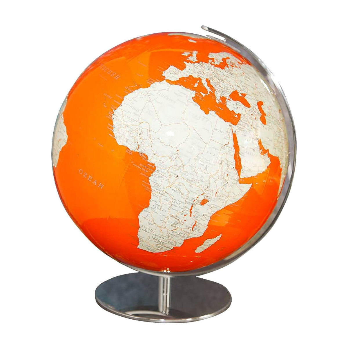 Columbus Artline illuminated globe, D 340 mm, detail view