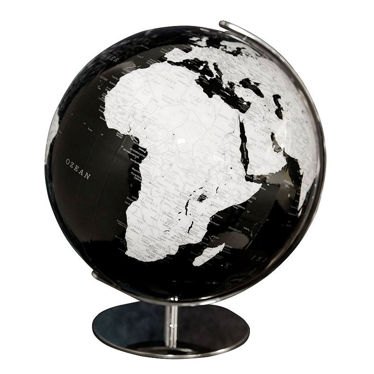 Columbus Artline illuminated globe, D 340 mm, map