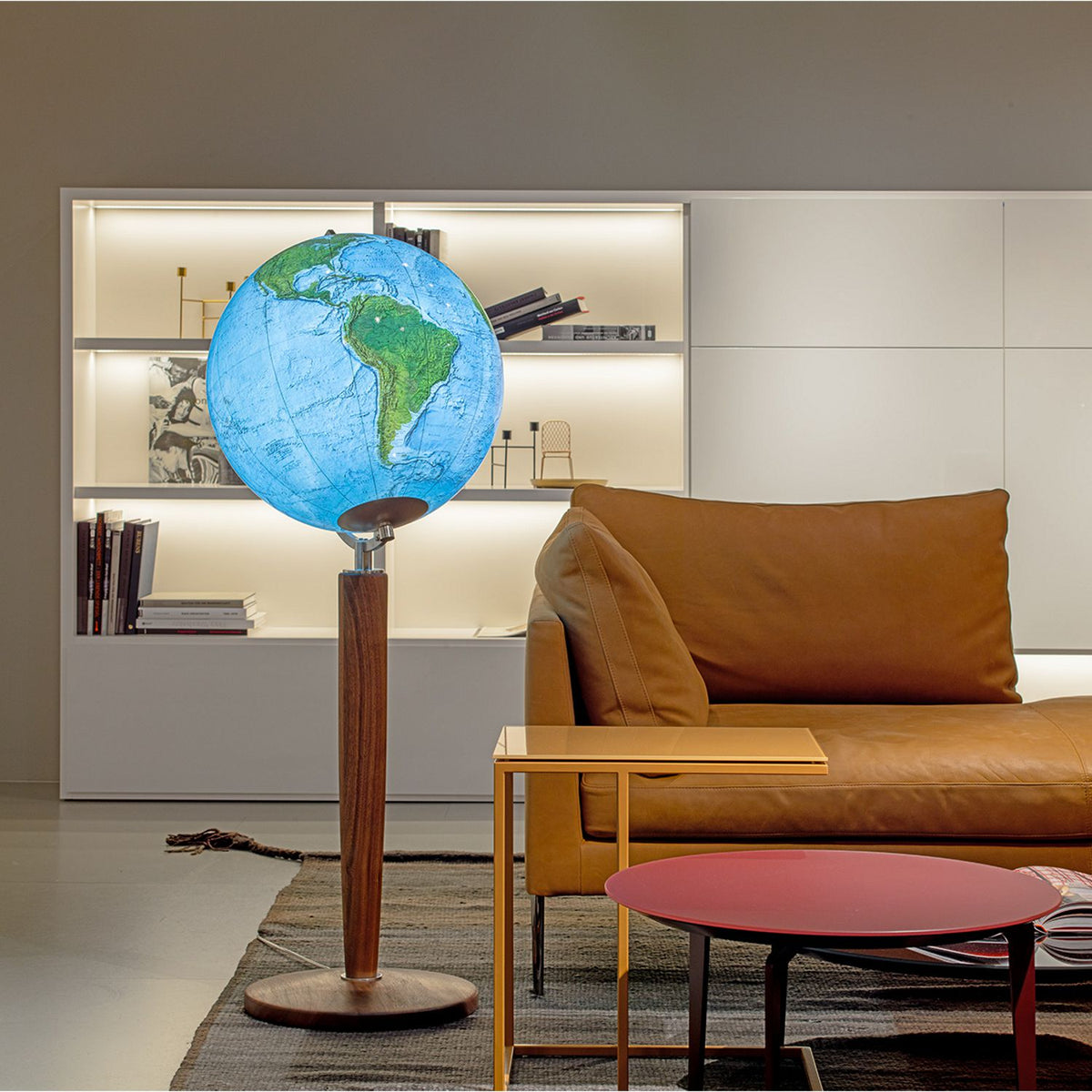 Columbus DUO ALBA floor globe Khan, detail view
