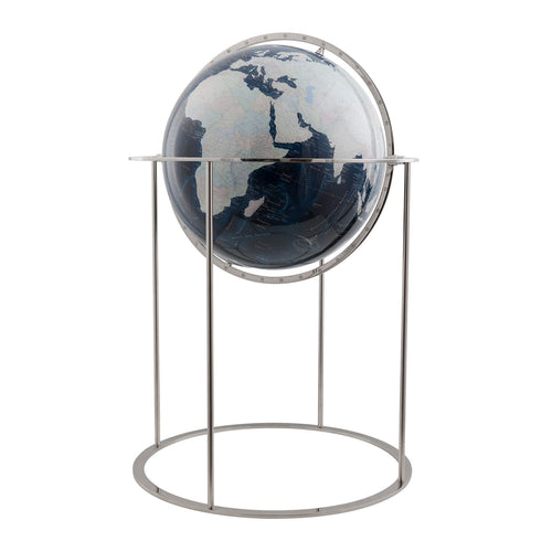Columbus BLACK SERIES floor globe Savannah D 60 cm, acrylic glass and stainless steel
