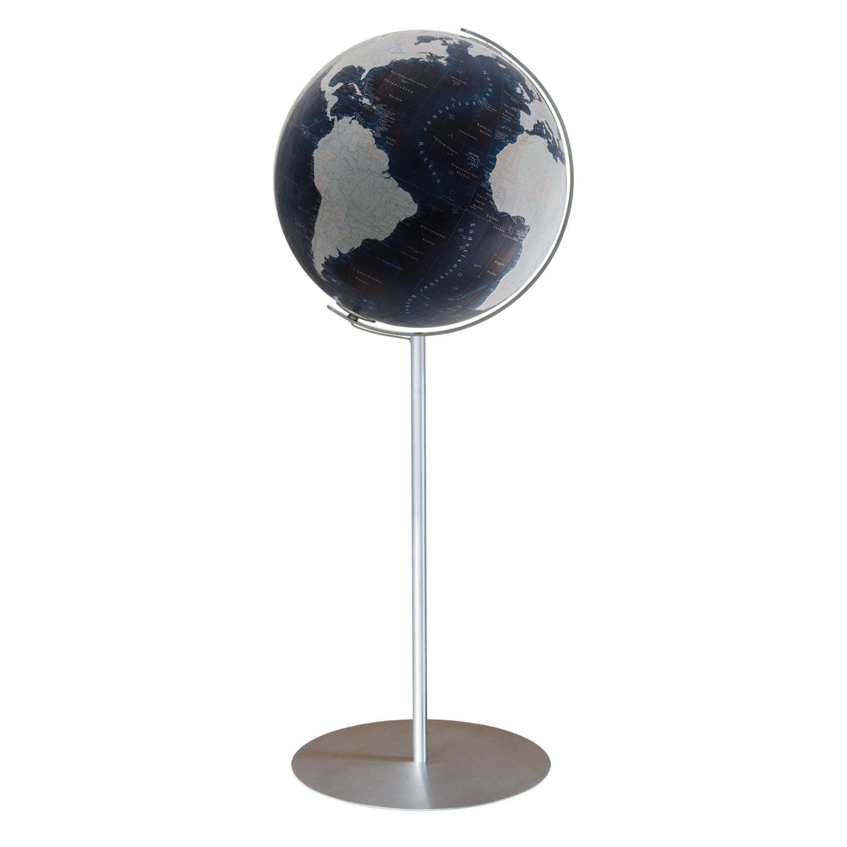 Columbus BLACK SERIES floor globe Regent D 60 cm, acrylic glass and stainless steel