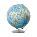 Columbus Duo mini globe D 12 cm, stainless steel, OID, English map