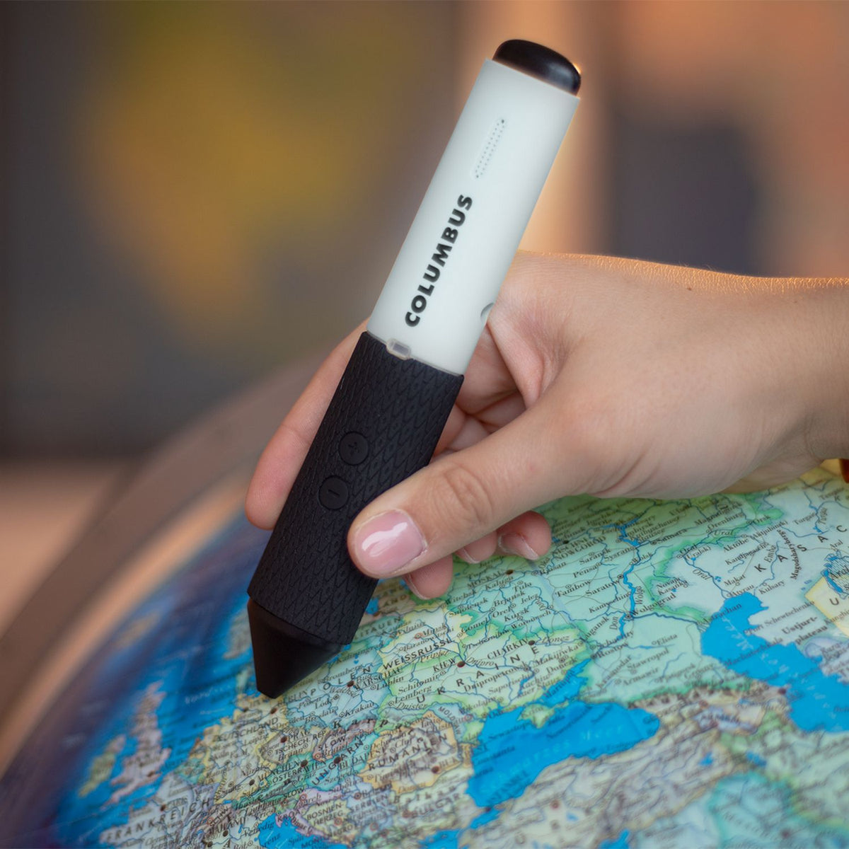 Columbus Explorer Pen Audio/Video Pen, detail view