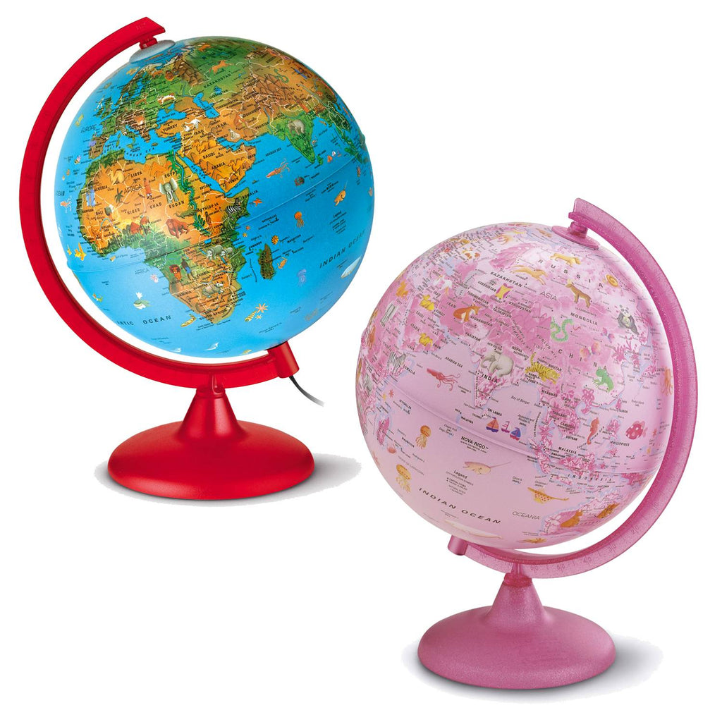 Räthgloben Children's Illuminated Globe 25cm D 35cm H