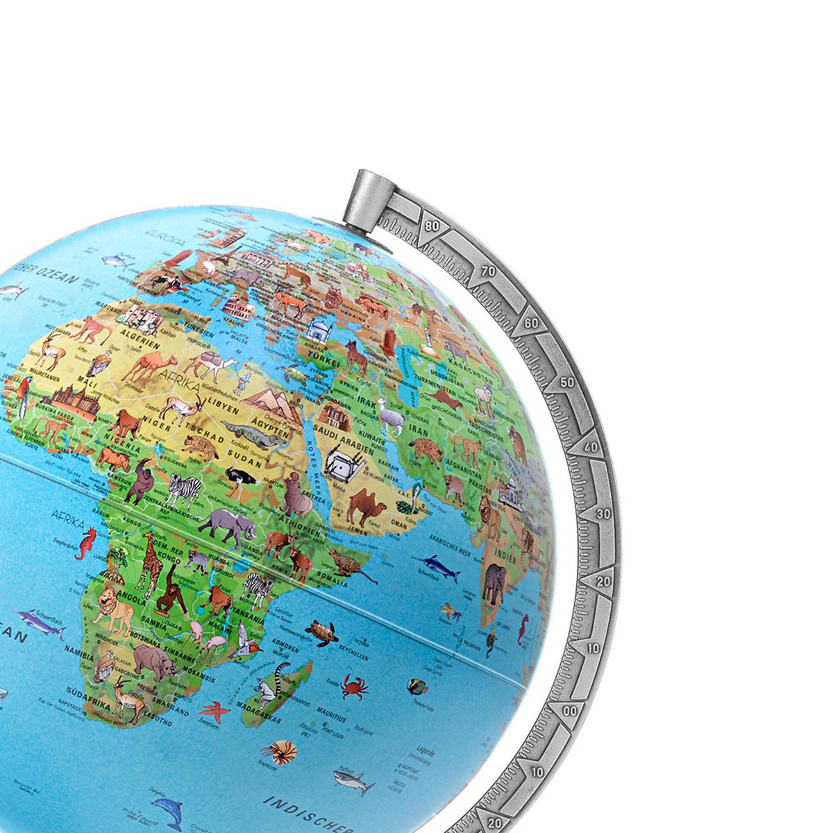Räthgloben children's dual-image illuminated globe 30 cm, illuminated