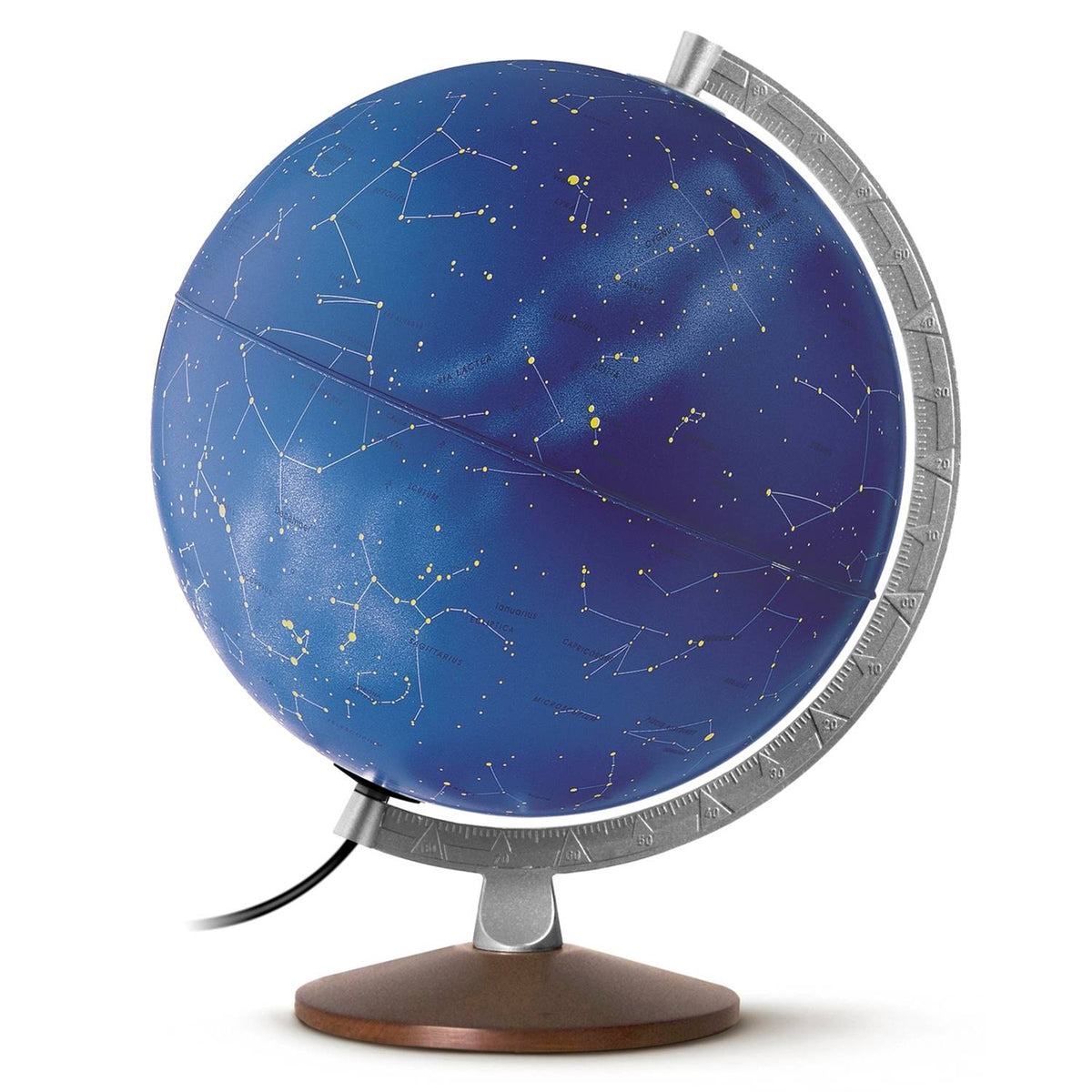 Räthgloben Constellation Illuminated Globe, 30 cm Diameter, 39 cm Height, Dual-Image
