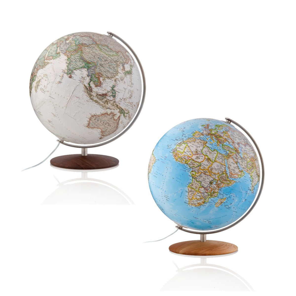National Geographic Illuminated Globe Fusion 37cm Hand-Laminated