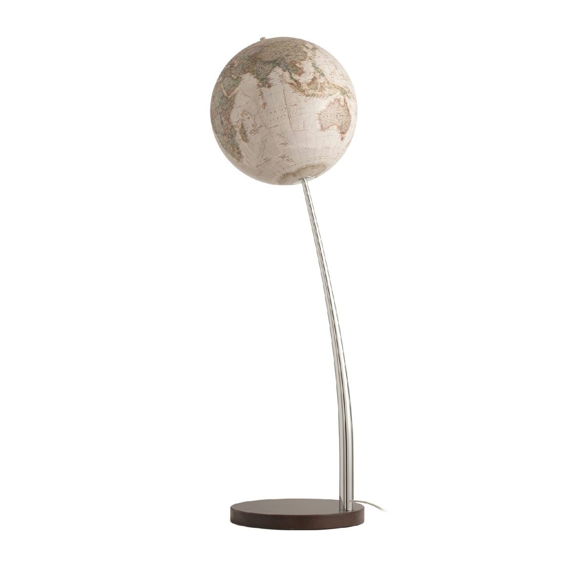 National Geographic Floor Illuminated Globe Vertigo Hand-Laminated, detail view