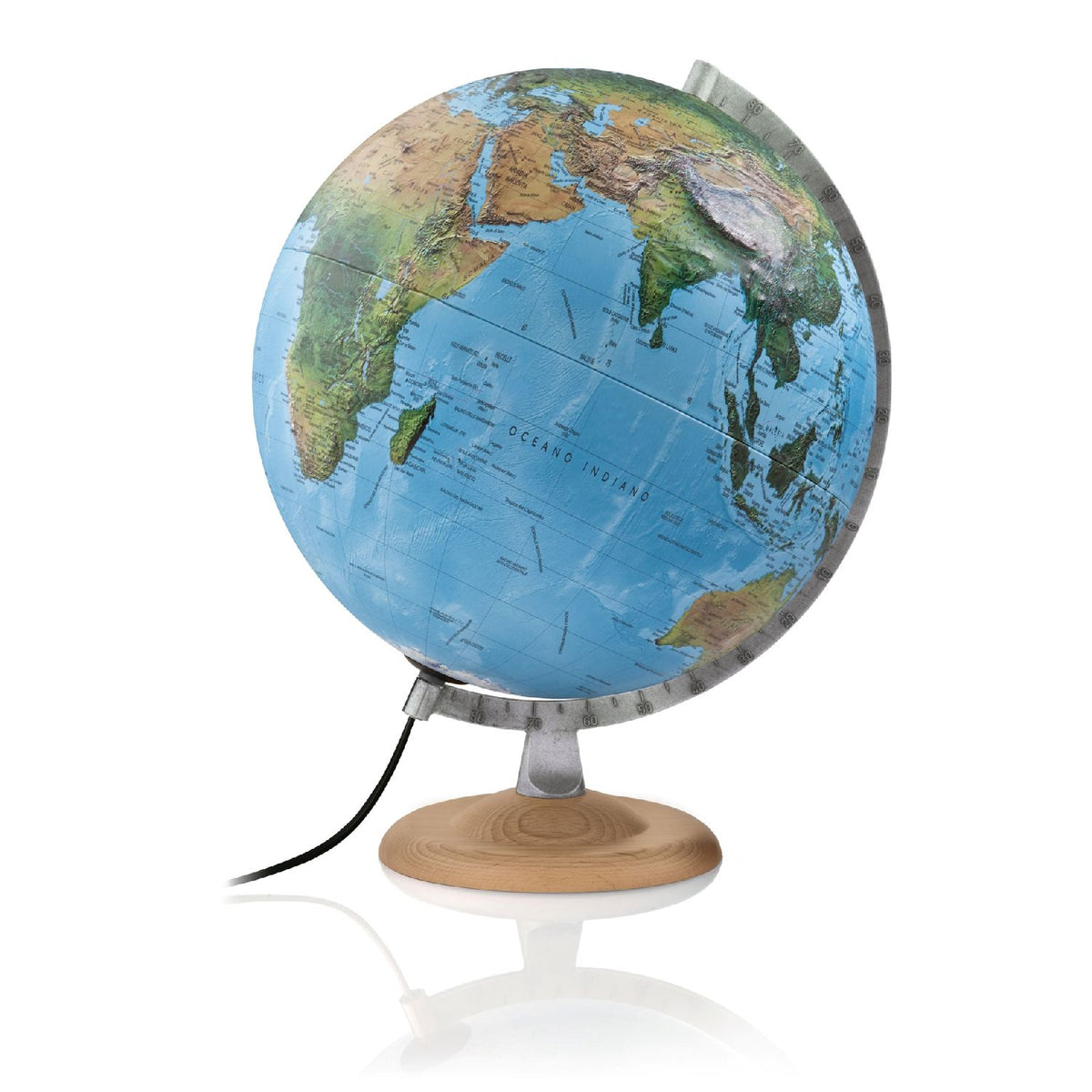 Atmosphere 3D Dual-Image Illuminated Globe R4 30 cm, detail view