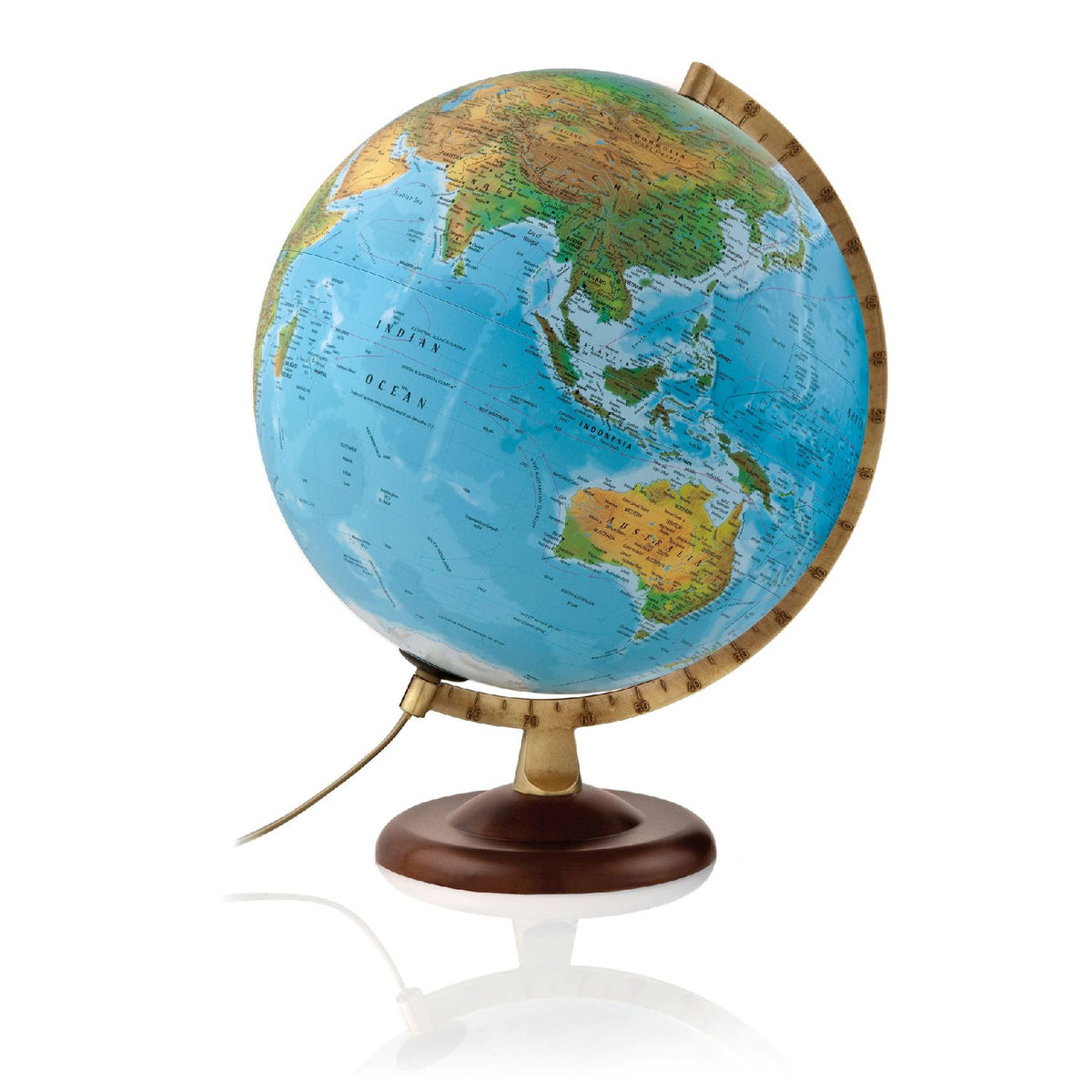 Atmosphere Dual-Image Illuminated Globe B4 30 cm, detail view