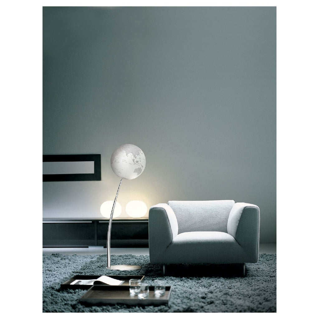 Atmosphere Stem Reflection Illuminated Floor Globe, H 110 cm, detail view