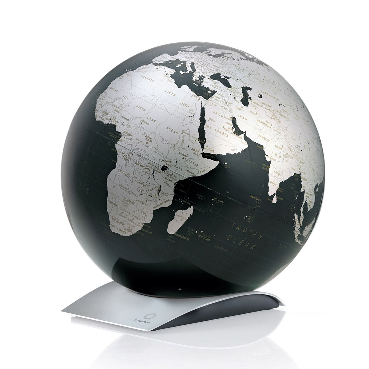 Atmosphere Desk Globe Capital Q 30 cm with Removable Ball, detail view