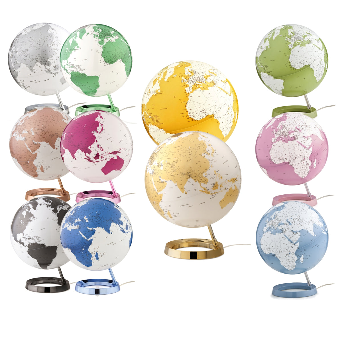 Atmosphere Light & Colour Illuminated Globe 30 cm Desk Globe