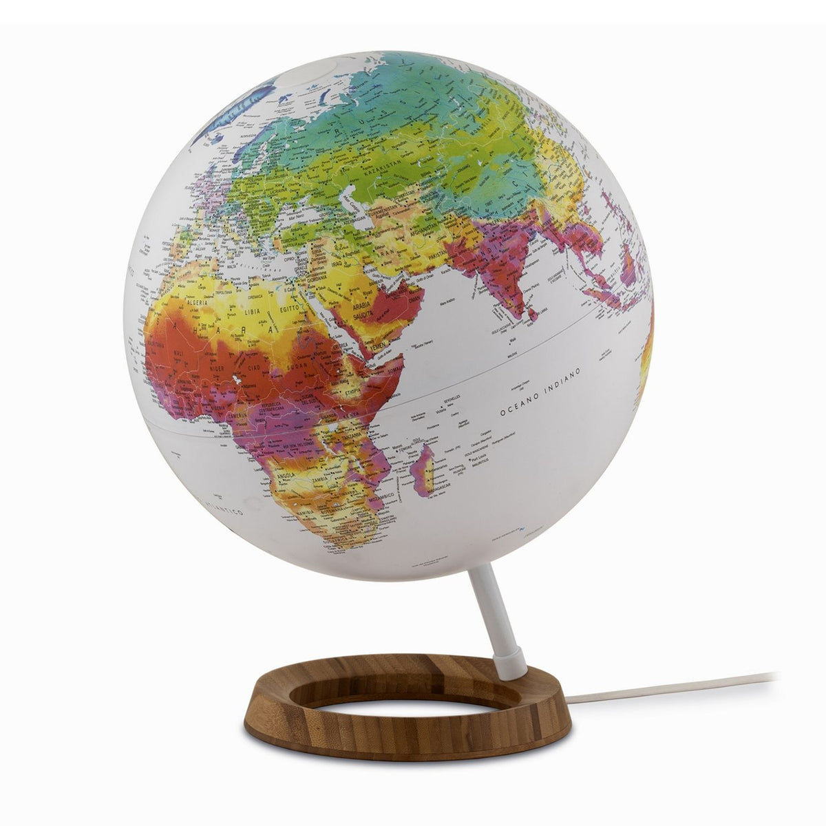 Atmosphere Illuminated Globe Climate Globe 25 cm Climate Zones of the Earth