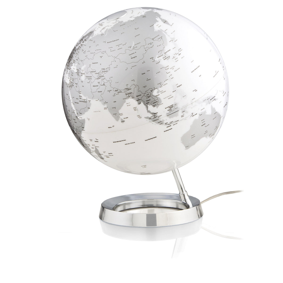Atmosphere Light & Colour Illuminated Globe 30 cm Desk Globe, packaging