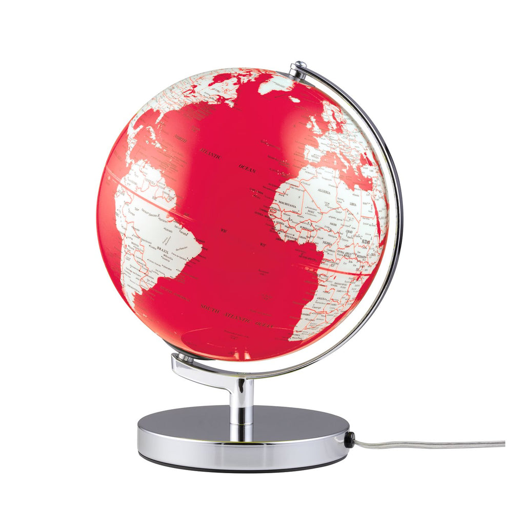 EMFORM TERRA LIGHT illuminated globe D 240 mm, black