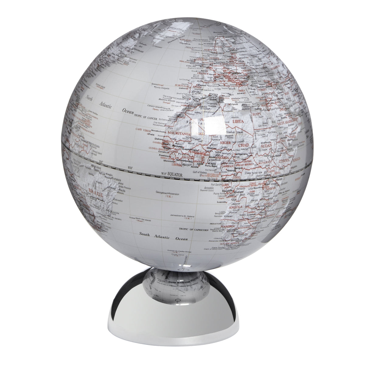EMFORM Andromeda globe D 250 mm, silver