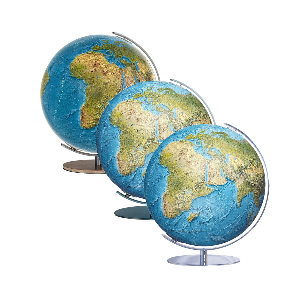 Columbus DUORAMA Illuminated Globe, Acrylic Glass, 340 mm Diameter