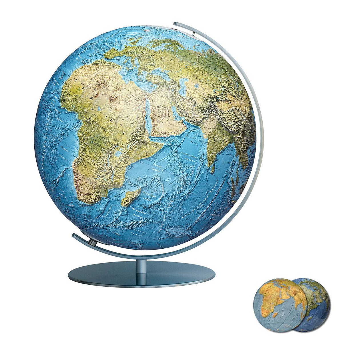 Columbus DUORAMA Illuminated Globe, Acrylic Glass, 340 mm Diameter, detail view