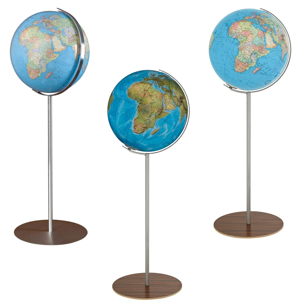 Columbus DUO Illuminated Floor Globe, D 400 mm, OID-compatible