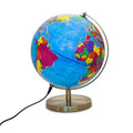 Magellan Albion globe with brass-coloured metal base